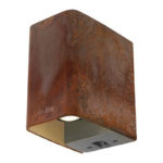 Luminaire applique murale corten LED 12V Basse tension